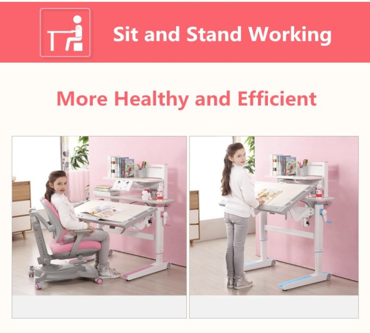 ergonomic kids study table 