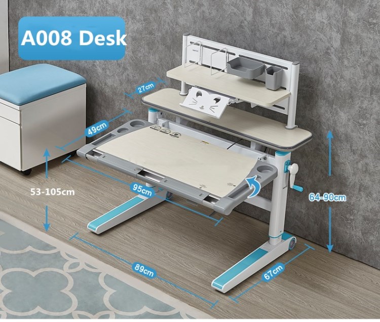 ergonomic kids study table 