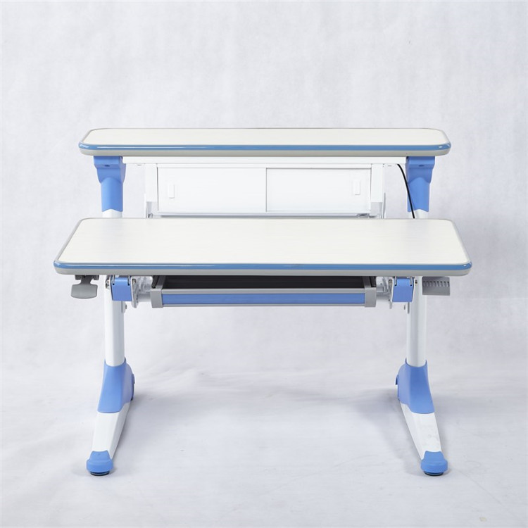 Height adjustable kids study table
