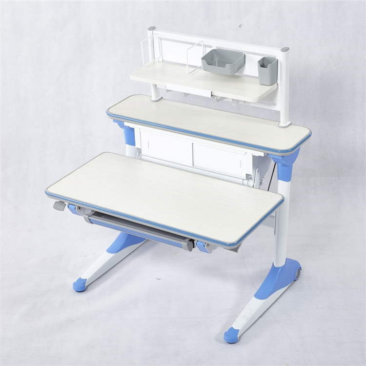 Height adjustable kids study table
