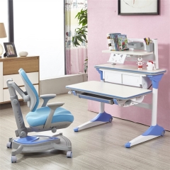 Height adjustable children desk