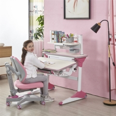 Height adjustable kids study table