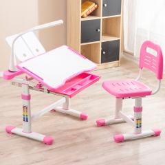 adjustable kids study table chair