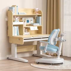 Children Ergonomic Adjustable Height Study Table