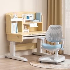 Children Ergonomic Adjustable Height Study Table